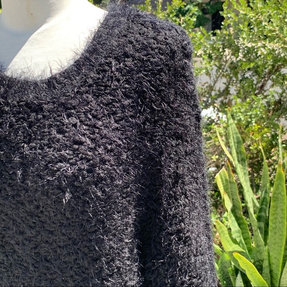 BY CORPUS Eyelash Sweater Tunic Length Soft Medium - Picture 4 of 9